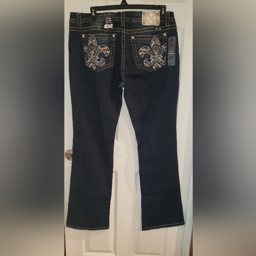 MISS ME EASY BOOT JEANS SIZE W36 L35